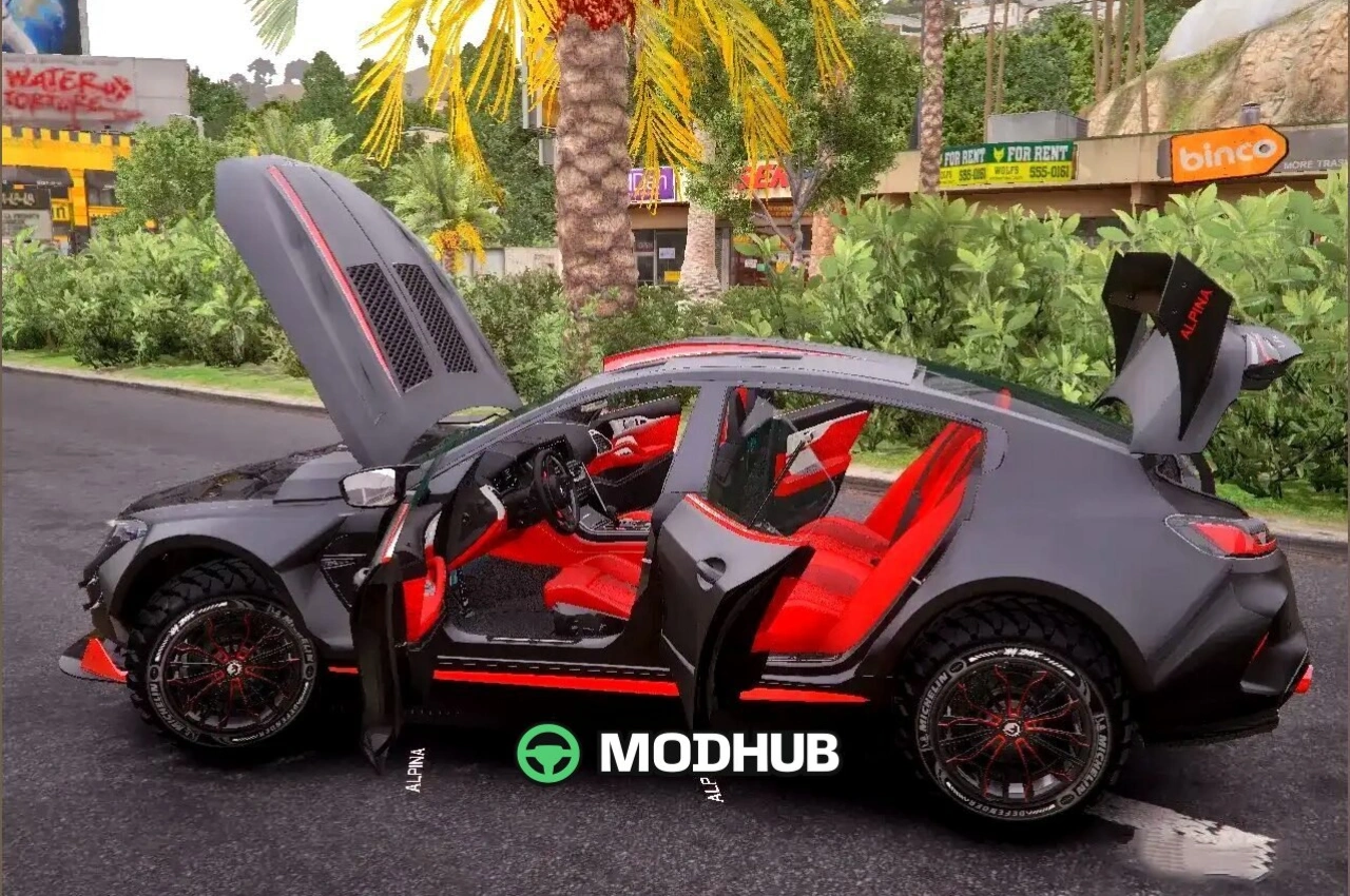 Автомобіль BMW Alpina B8 Custom Offroad для GTA 5