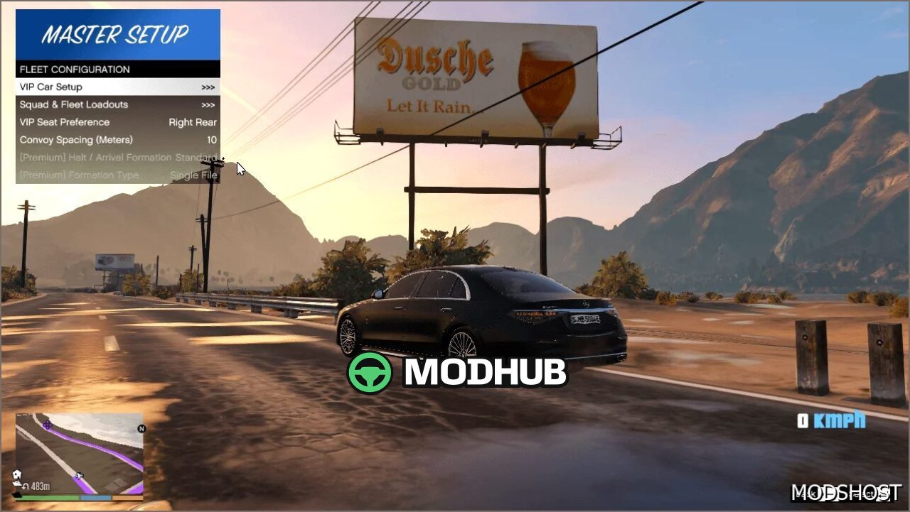 Скрипт мод Advance Convoy для GTA 5
