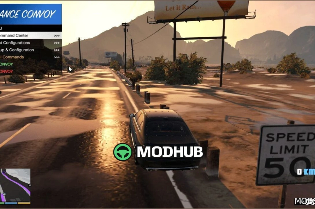 Скрипт мод Advance Convoy для GTA 5