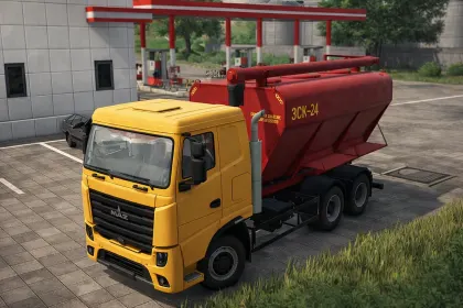 Мод на вантажівку MAZ 5440 ZSK v1.0.0.1 для Farming Simulator 25 — 1