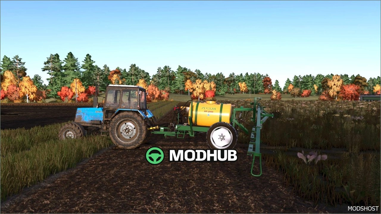 Обприскувач OP 2000 “Руслан” для Farming Simulator 25
