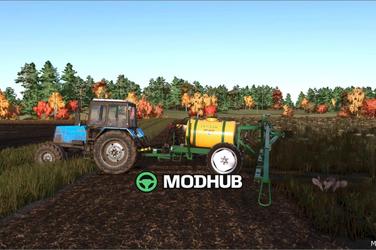 Обприскувач OP 2000 “Руслан” для Farming Simulator 25