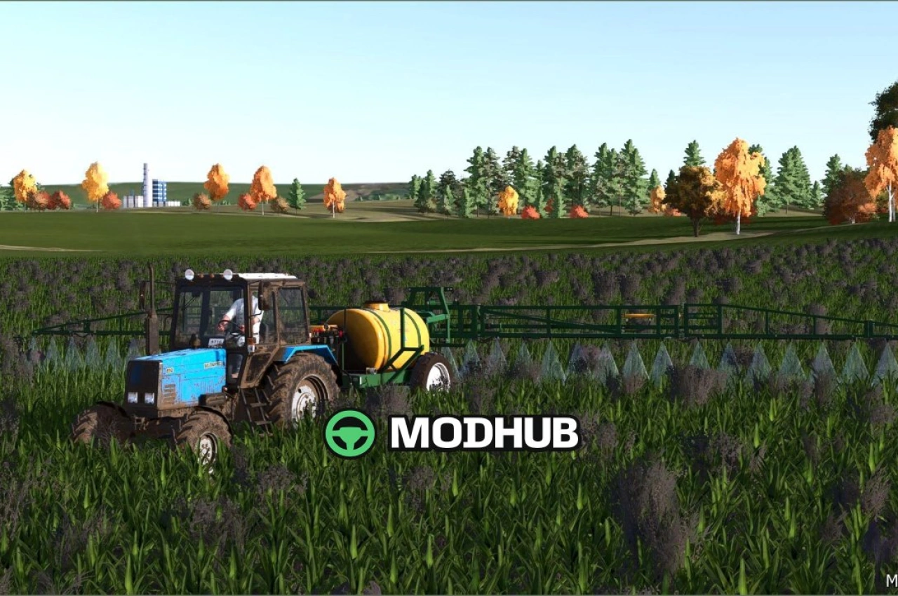 Обприскувач OP 2000 “Руслан” для Farming Simulator 25