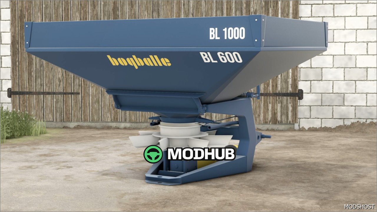 Розкидач добрив Bogballe BL600 для Farming Simulator 25
