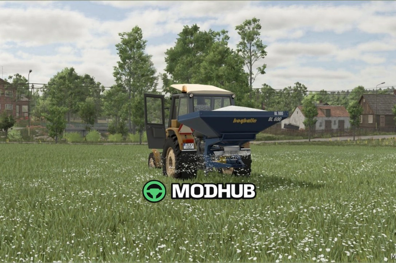 Розкидач добрив Bogballe BL600 для Farming Simulator 25