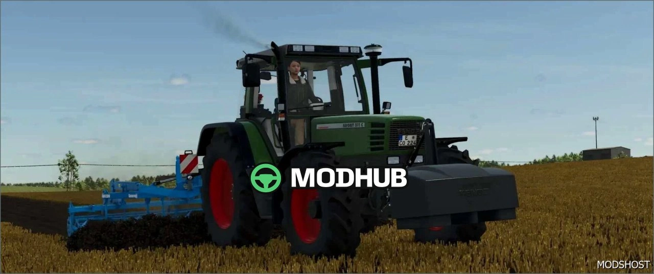 Трактор Fendt 500 Favorit V1.1 для Farming Simulator 25