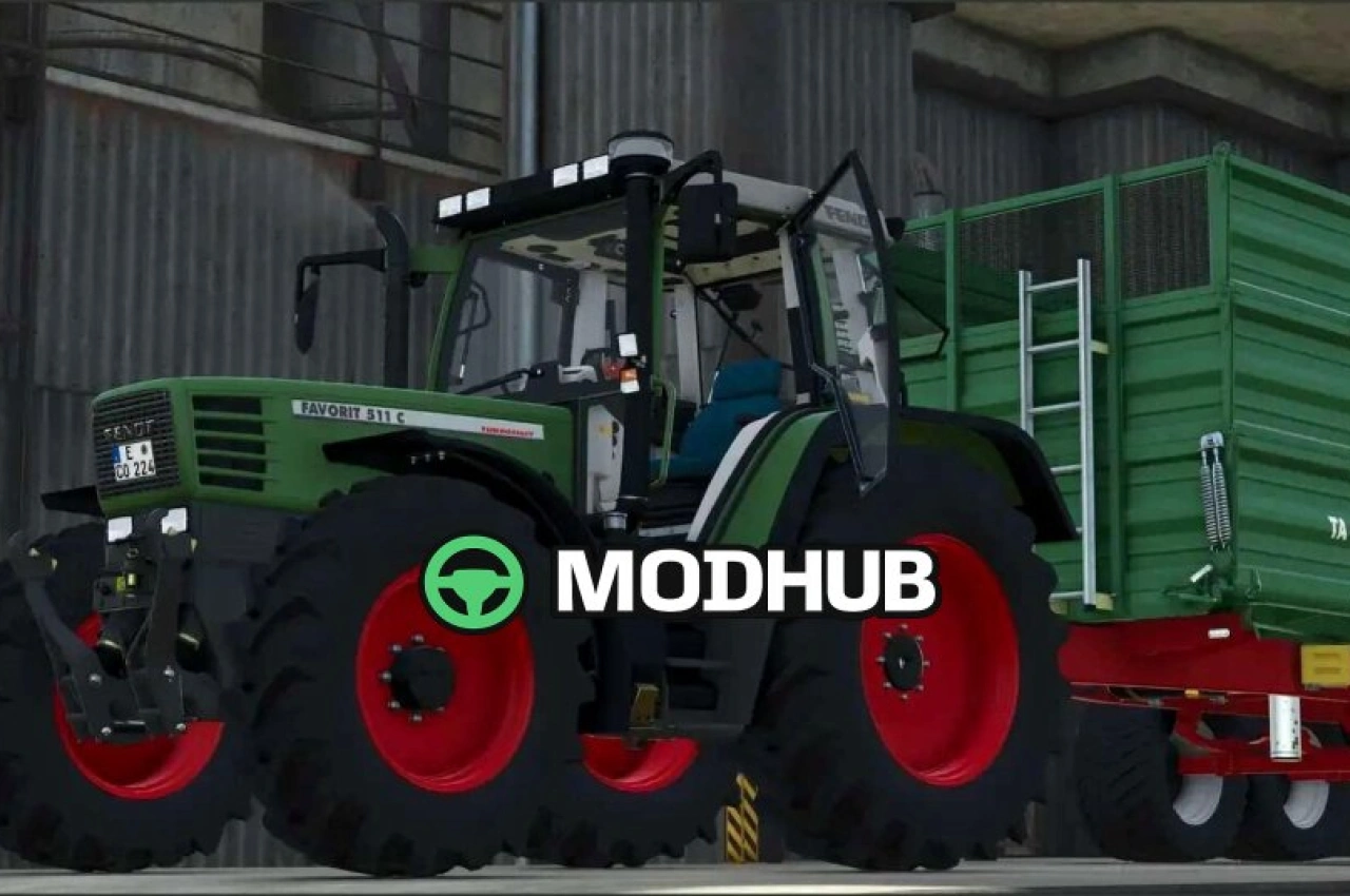Трактор Fendt 500 Favorit V1.1 для Farming Simulator 25