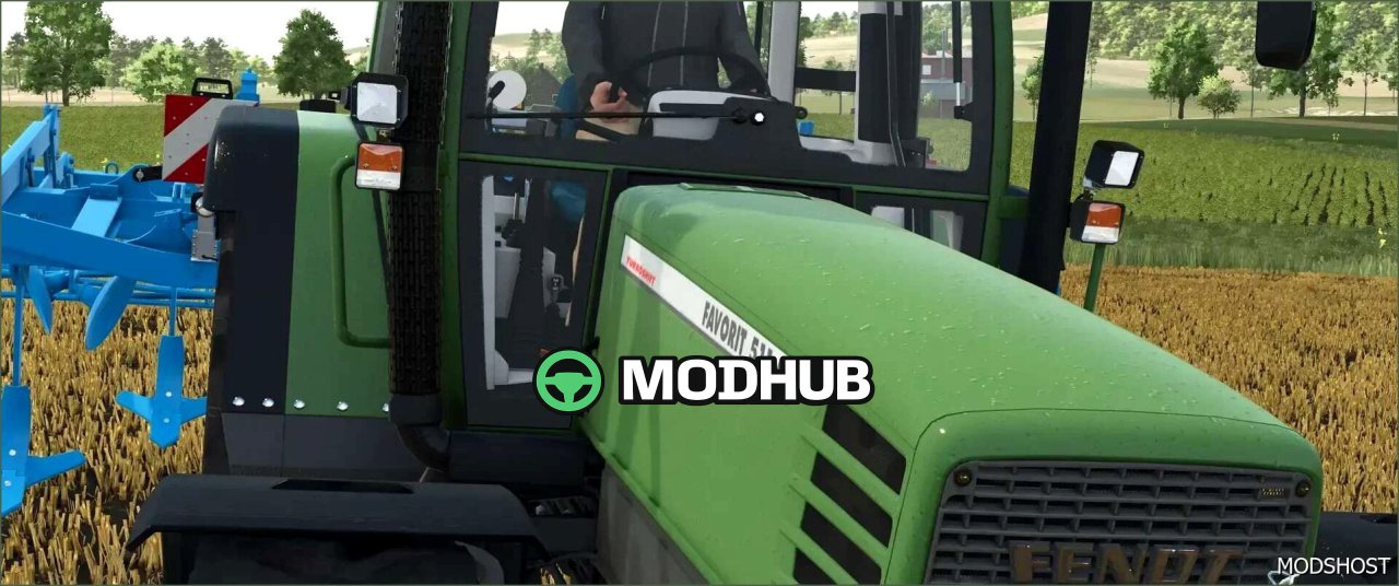 Трактор Fendt 500 Favorit V1.1 для Farming Simulator 25