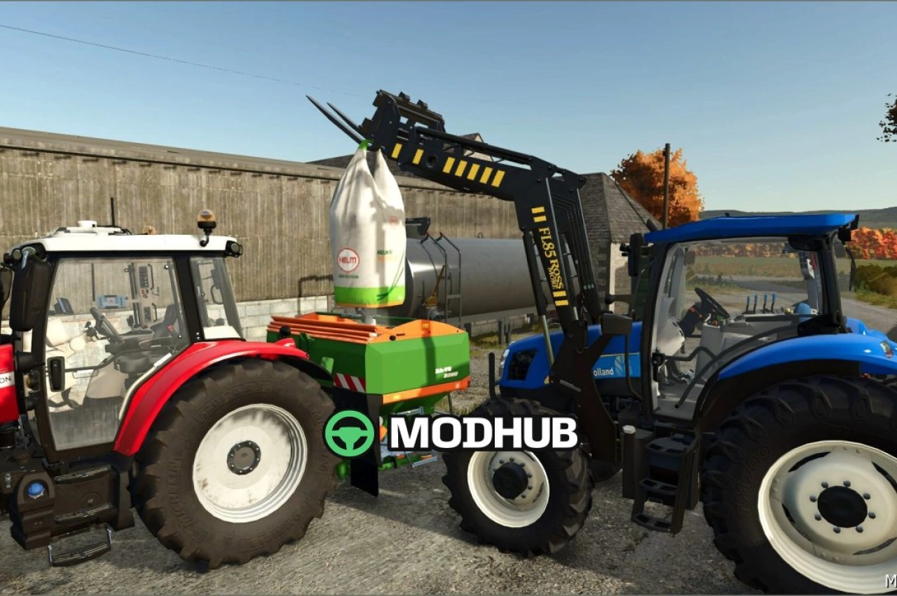 Навантажувач Rossmore Fl/sl85 для Farming Simulator 25