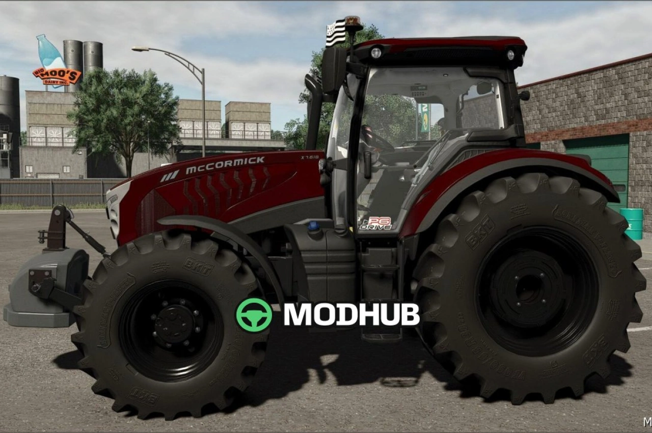 Трактор McCormick X7 BZH V1.1 для Farming Simulator 25