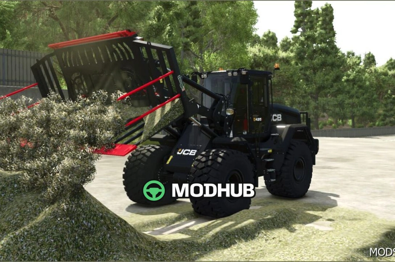 Вилковий навантажувач Albutt для Farming Simulator 25