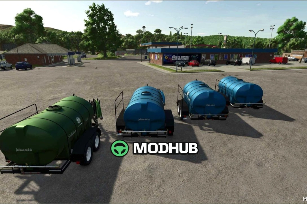 Причеп для рідин ABI Water Trailer 1600 для Farming Simulator 25