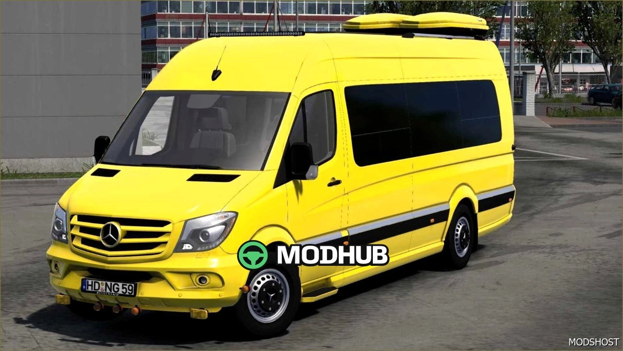 Автомобіль Mercedes Benz Sprinter Airstream для Euro Truck Simulator 2