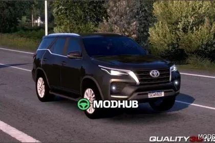 Автомобіль Toyota SW4 SRX для Euro Truck Simulator 2