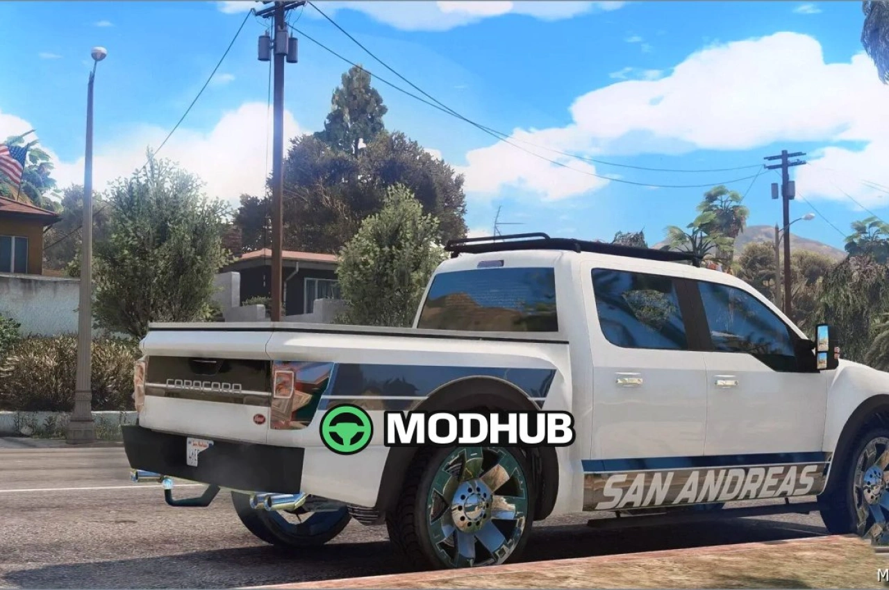 Пікап Vapid Caracara для GTA 5