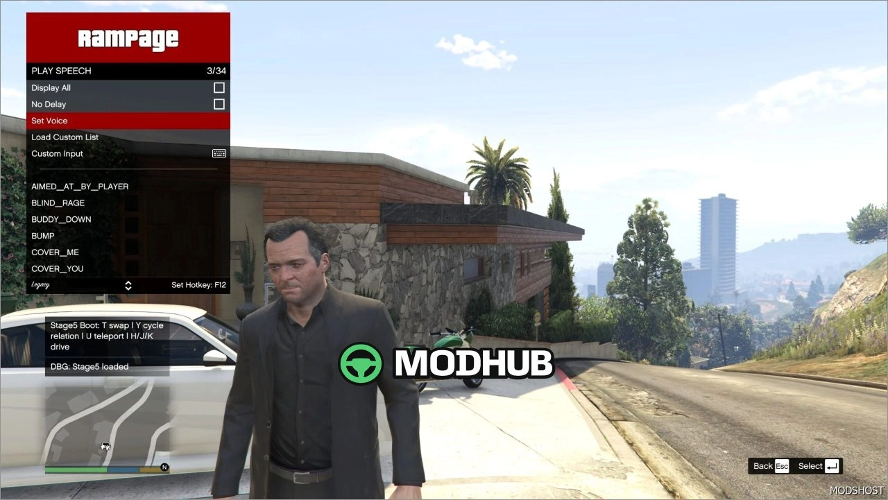 Скрипт PED Voice Group для GTA 5