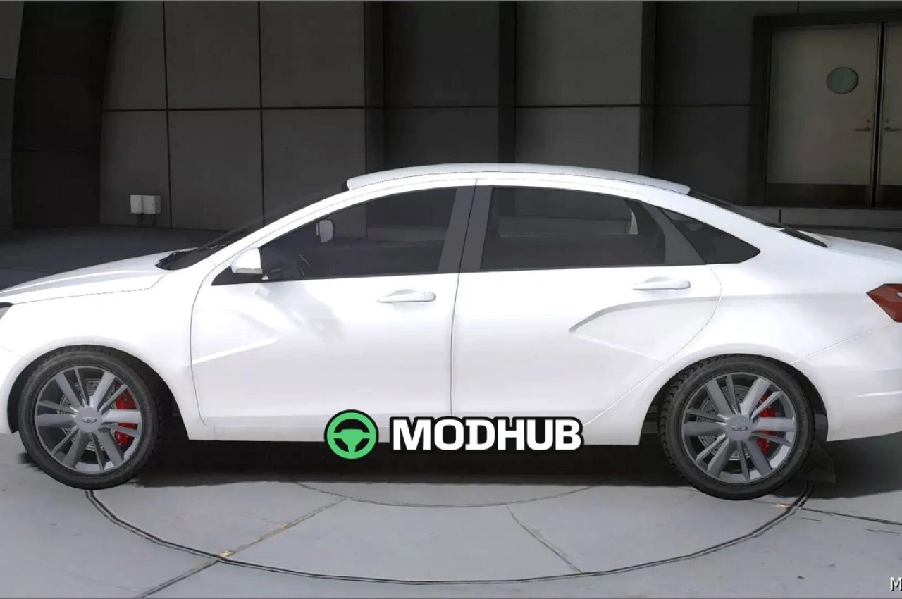 Автомобіль Lada Vesta для GTA 5