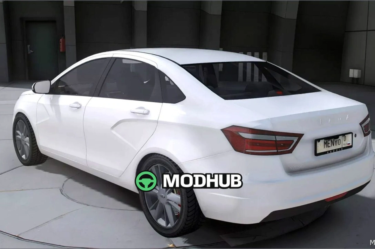 Автомобіль Lada Vesta для GTA 5