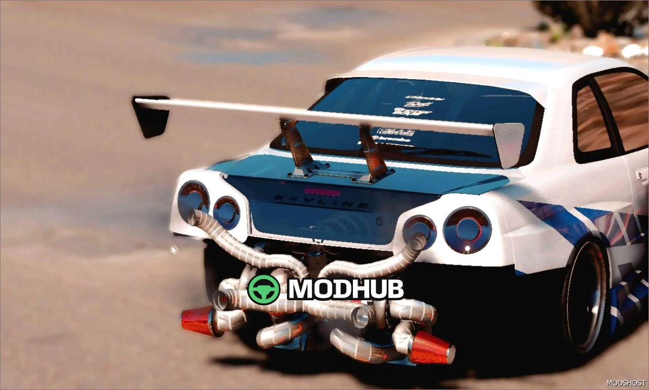 Автомобіль Nissan Skyline R34 Twin Turbo для GTA 5