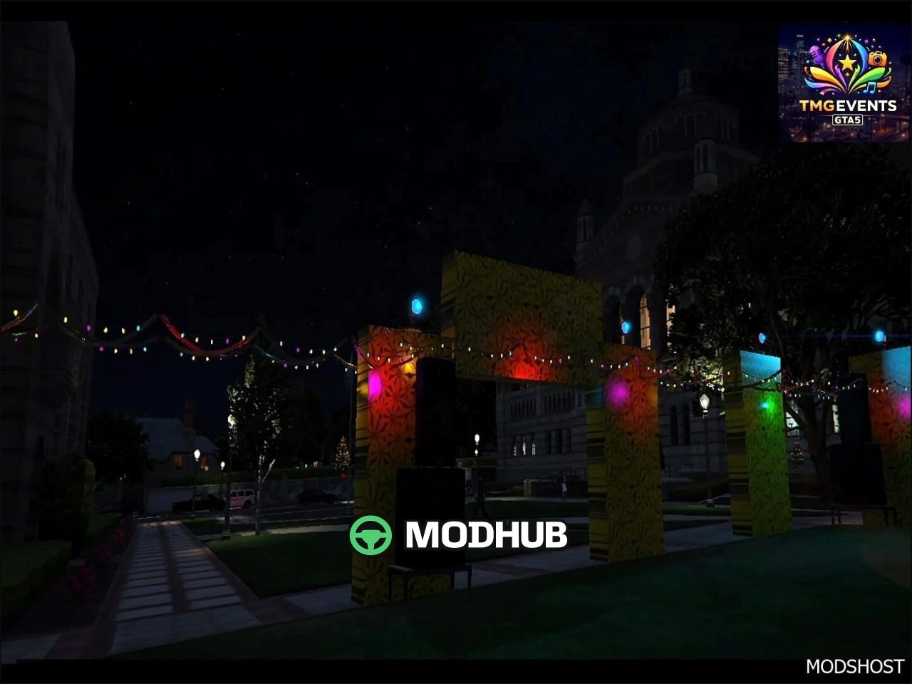 Карта DJ фестивалю для GTA 5