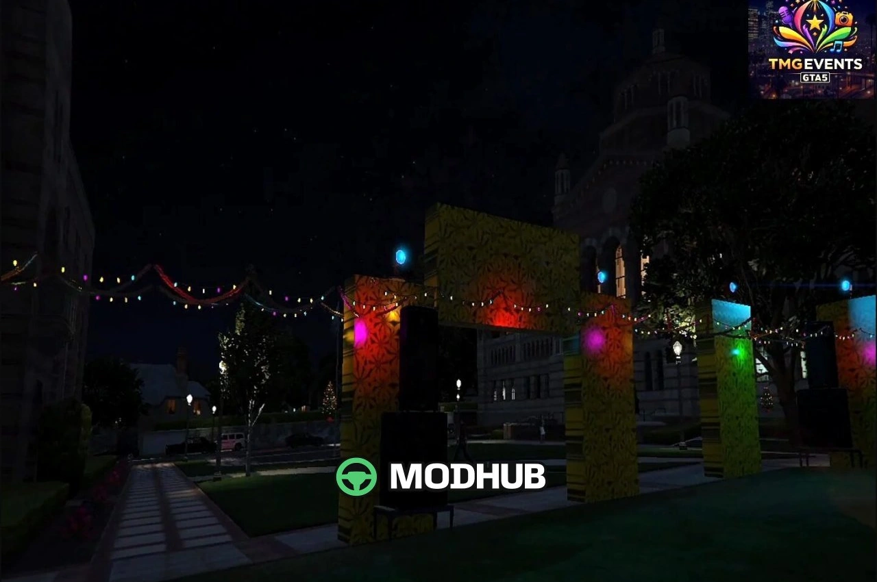 Карта DJ фестивалю для GTA 5