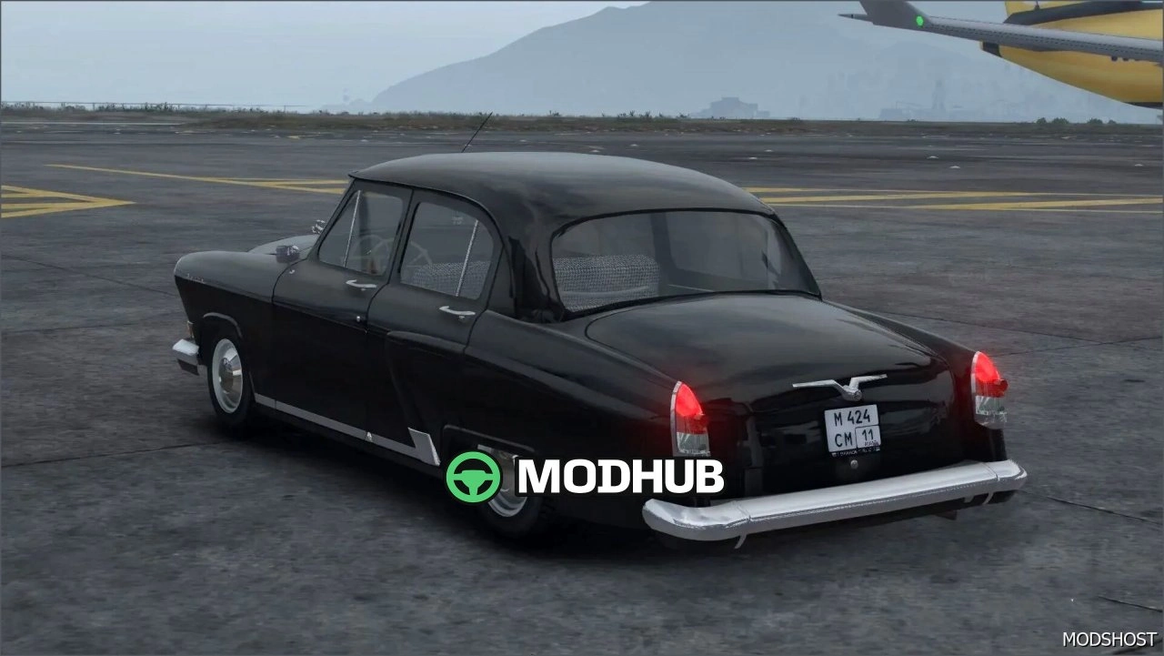 Автомобіль 1965 GAZ 21 Чорна Блискавка для GTA 5