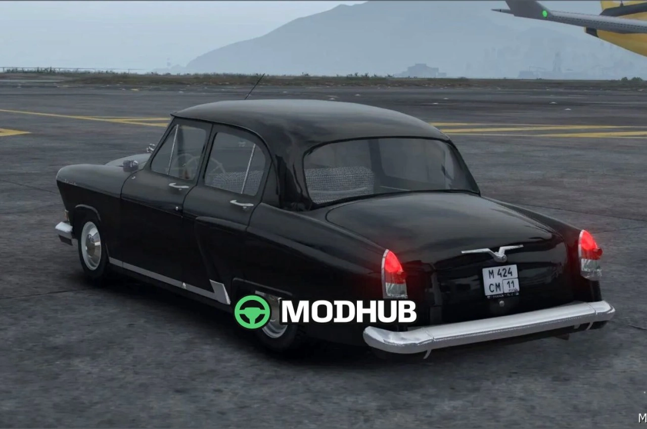 Автомобіль 1965 GAZ 21 Чорна Блискавка для GTA 5