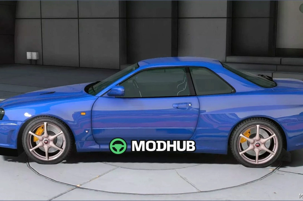 Автомобіль Nissan Skyline GT R R34 V Spec II для GTA 5