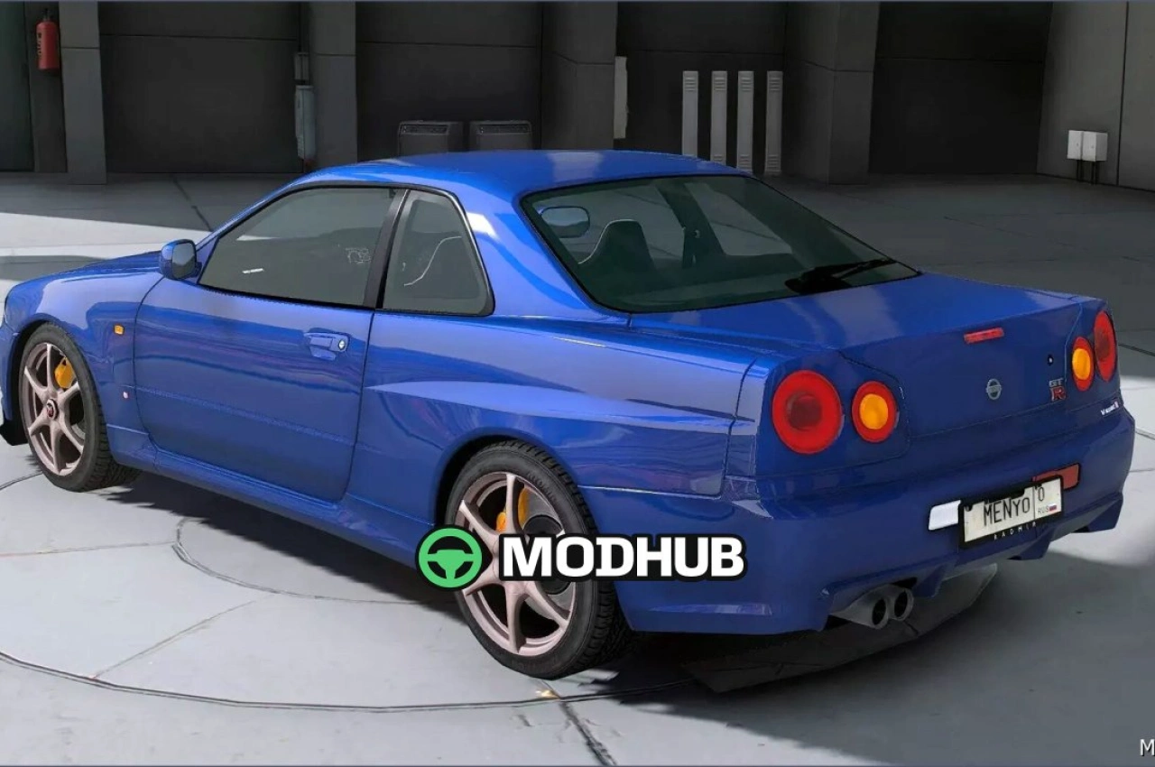 Автомобіль Nissan Skyline GT R R34 V Spec II для GTA 5