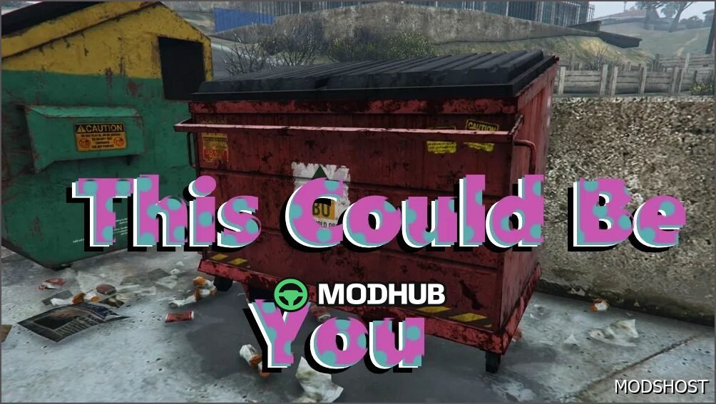 Скрипт мод Hide in Dumpsters для GTA 5
