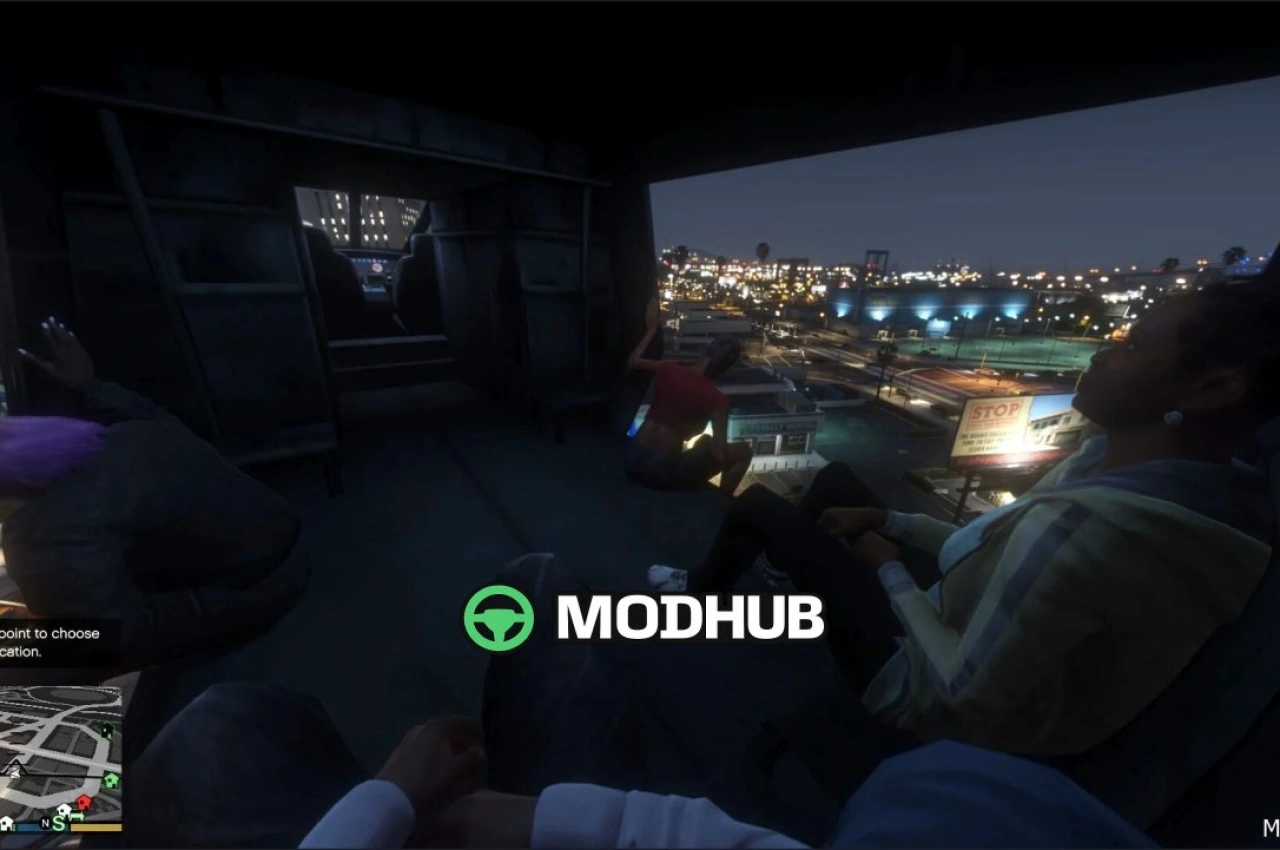 Скрипт мод для GTA 5: Група підтримки феміністки Тітки Деніз