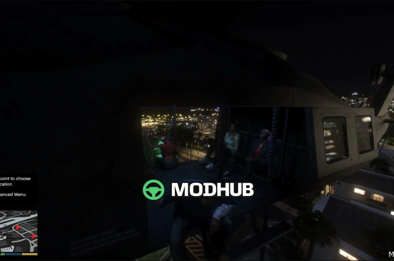 Скрипт мод для GTA 5: Група підтримки феміністки Тітки Деніз