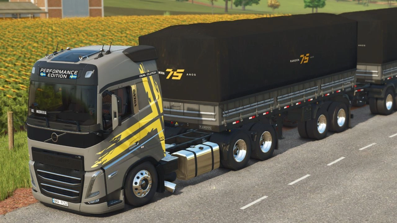 Вантажівка Volvo FH16 South-America для Farming Simulator 25