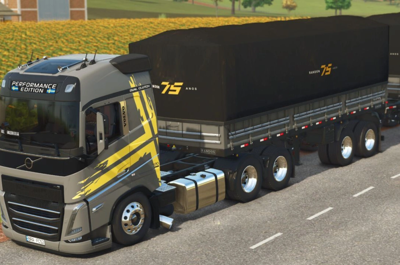 Вантажівка Volvo FH16 South-America для Farming Simulator 25