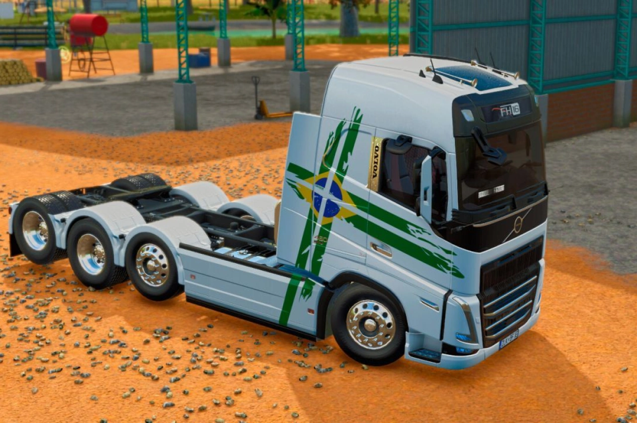 Вантажівка Volvo FH16 South-America для Farming Simulator 25