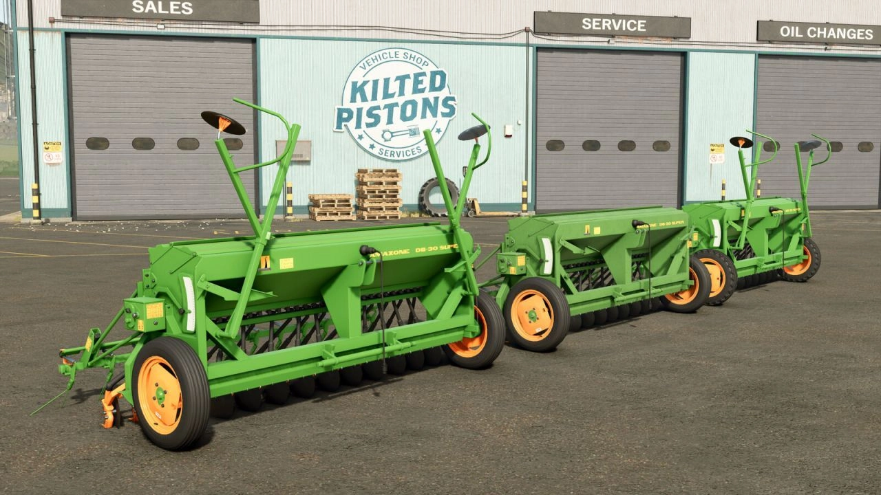 Розкидач добрив Amazone D8-30 для Farming Simulator 25