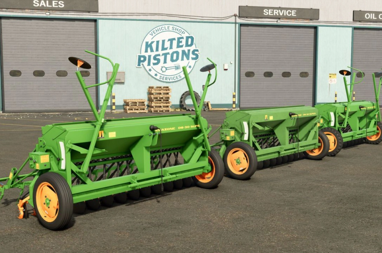 Розкидач добрив Amazone D8-30 для Farming Simulator 25