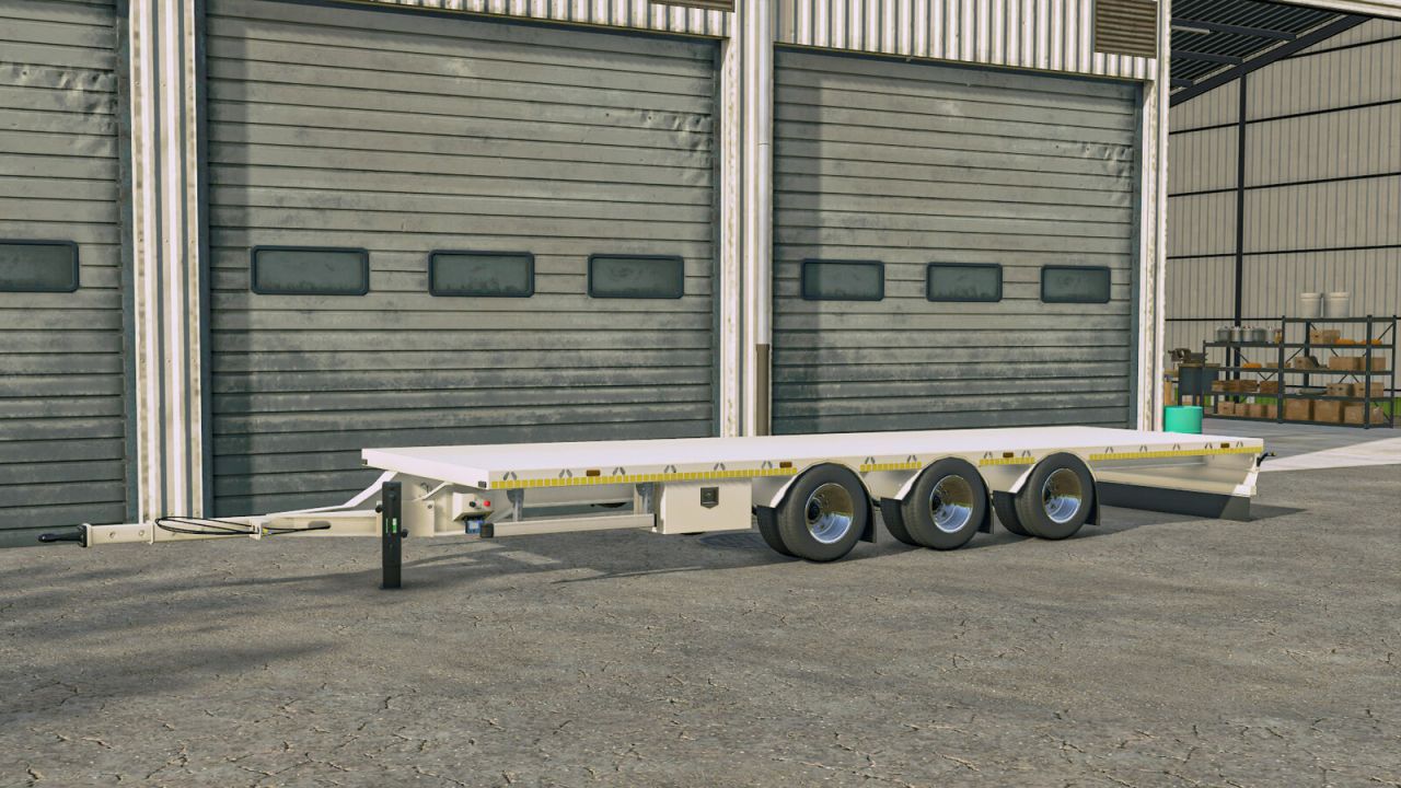 Причіп Lizard Straw Transport для Farming Simulator 25