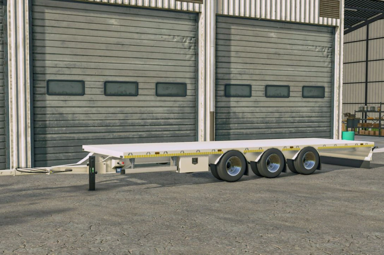 Причіп Lizard Straw Transport для Farming Simulator 25