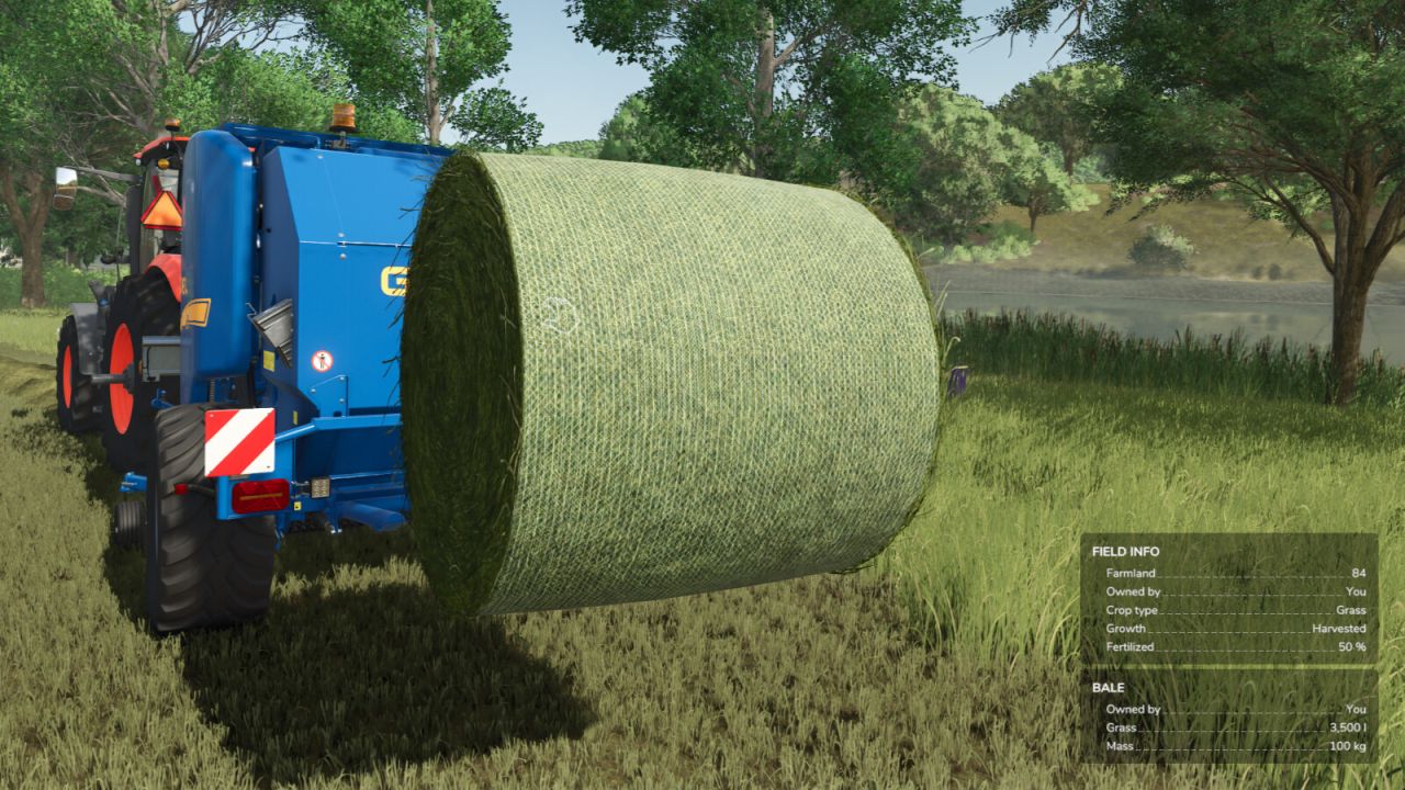 Підіймальні піддони та тюки (по 100 кг) — Liftable Pallets And Bales для Farming Simulator 25