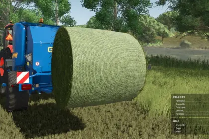 Підіймальні піддони та тюки (по 100 кг) — Liftable Pallets And Bales для Farming Simulator 25 — 4