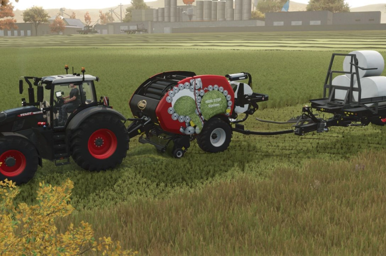 Прес-підбирач Lizard ProBale для Farming Simulator 25