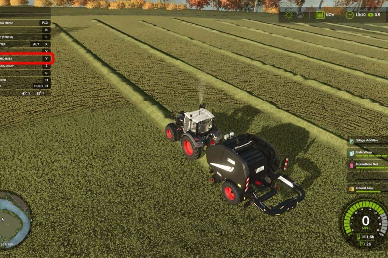 Прес-підбирач Lizard ProBale для Farming Simulator 25