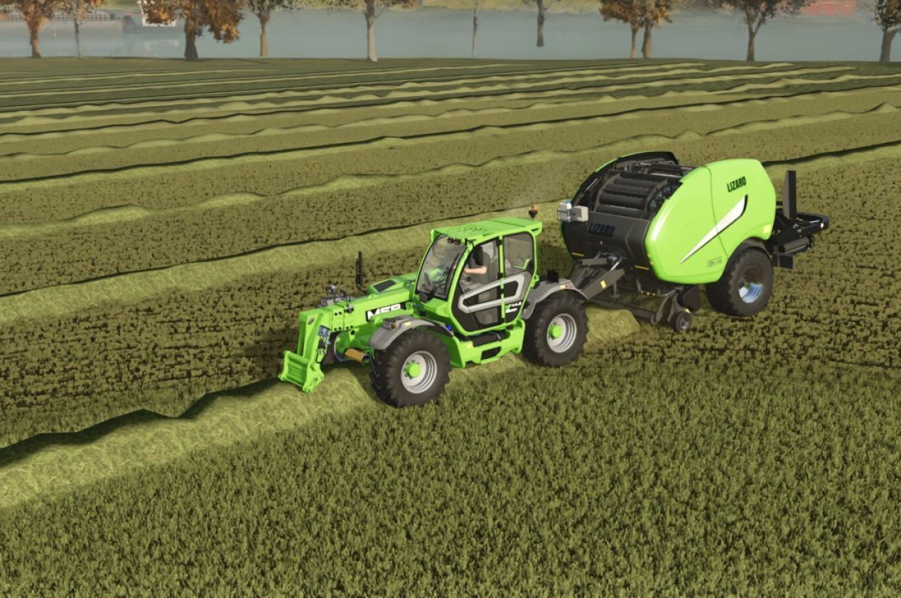 Прес-підбирач Lizard ProBale для Farming Simulator 25