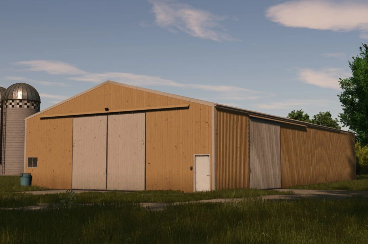 Сарай Old US для Farming Simulator 25