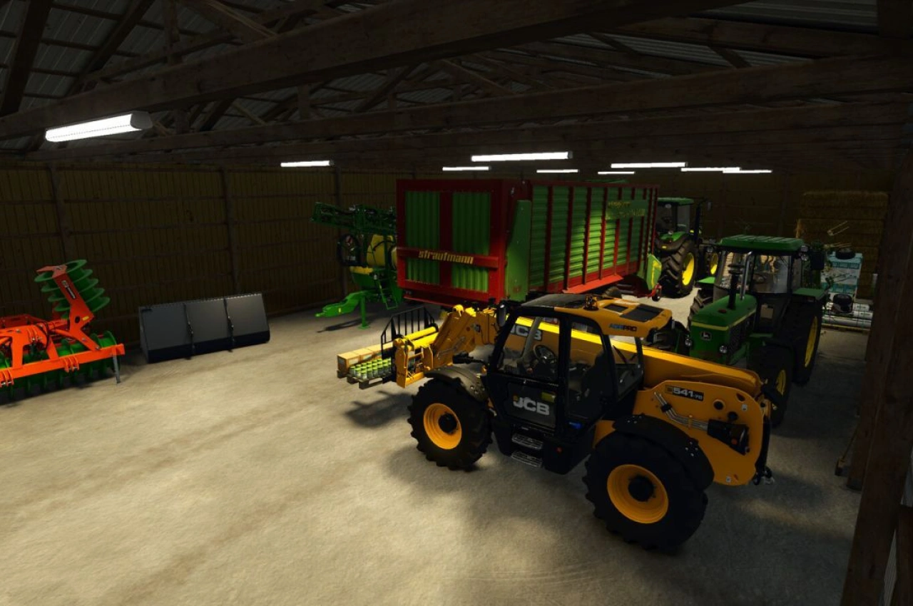 Сарай Old US для Farming Simulator 25