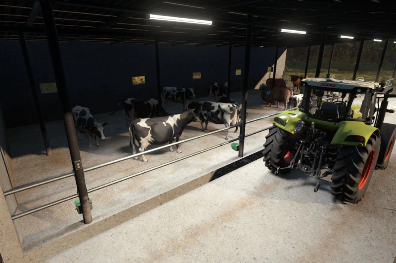 Склад для корів для Farming Simulator 25