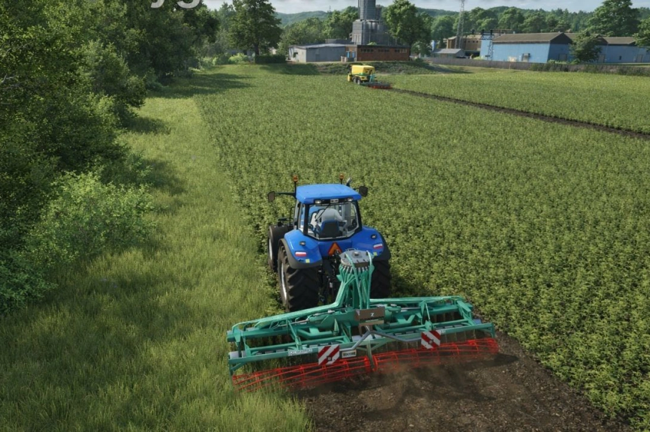 Розкидач рідкого добрива Zunhammer Zunidisc для Farming Simulator 25