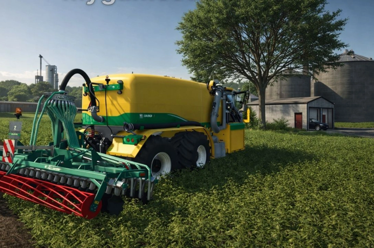 Розкидач рідкого добрива Zunhammer Zunidisc для Farming Simulator 25