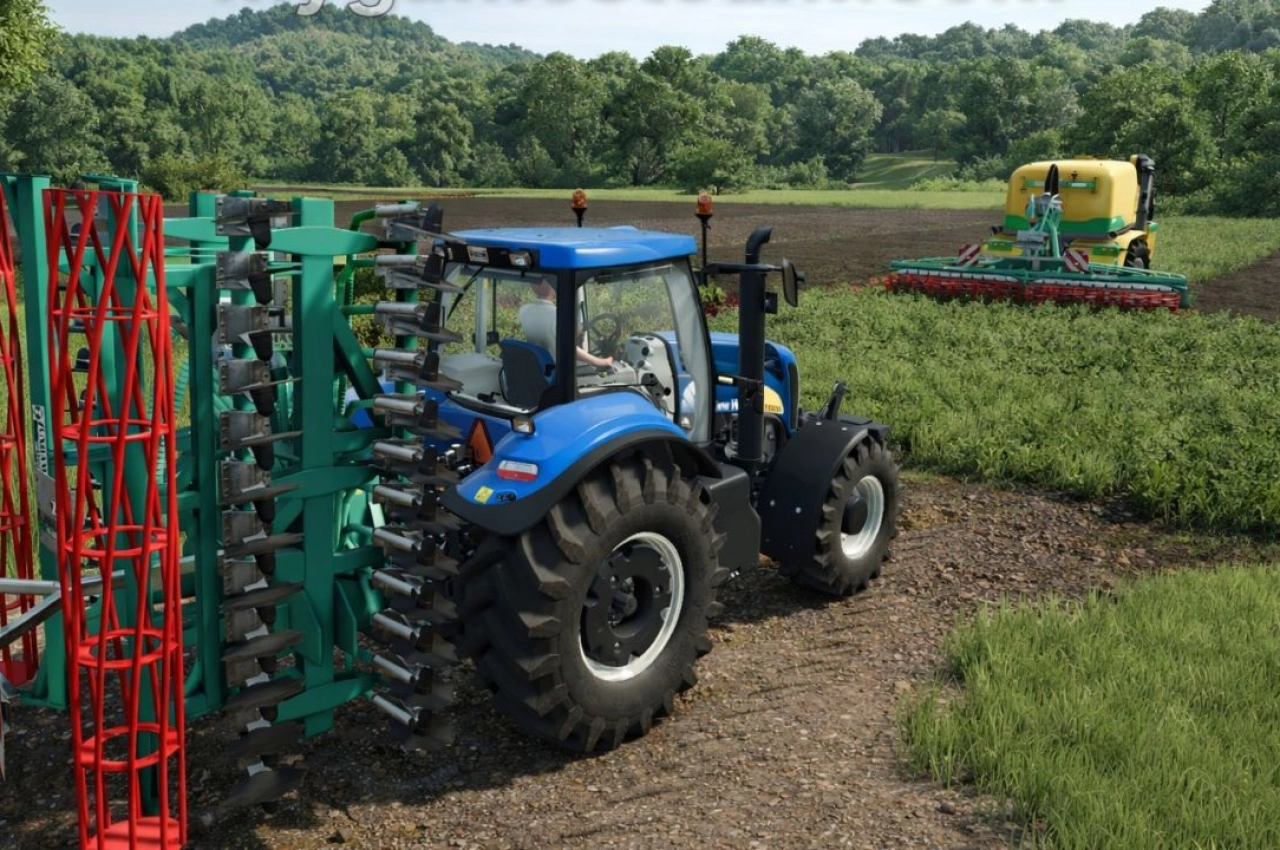 Розкидач рідкого добрива Zunhammer Zunidisc для Farming Simulator 25